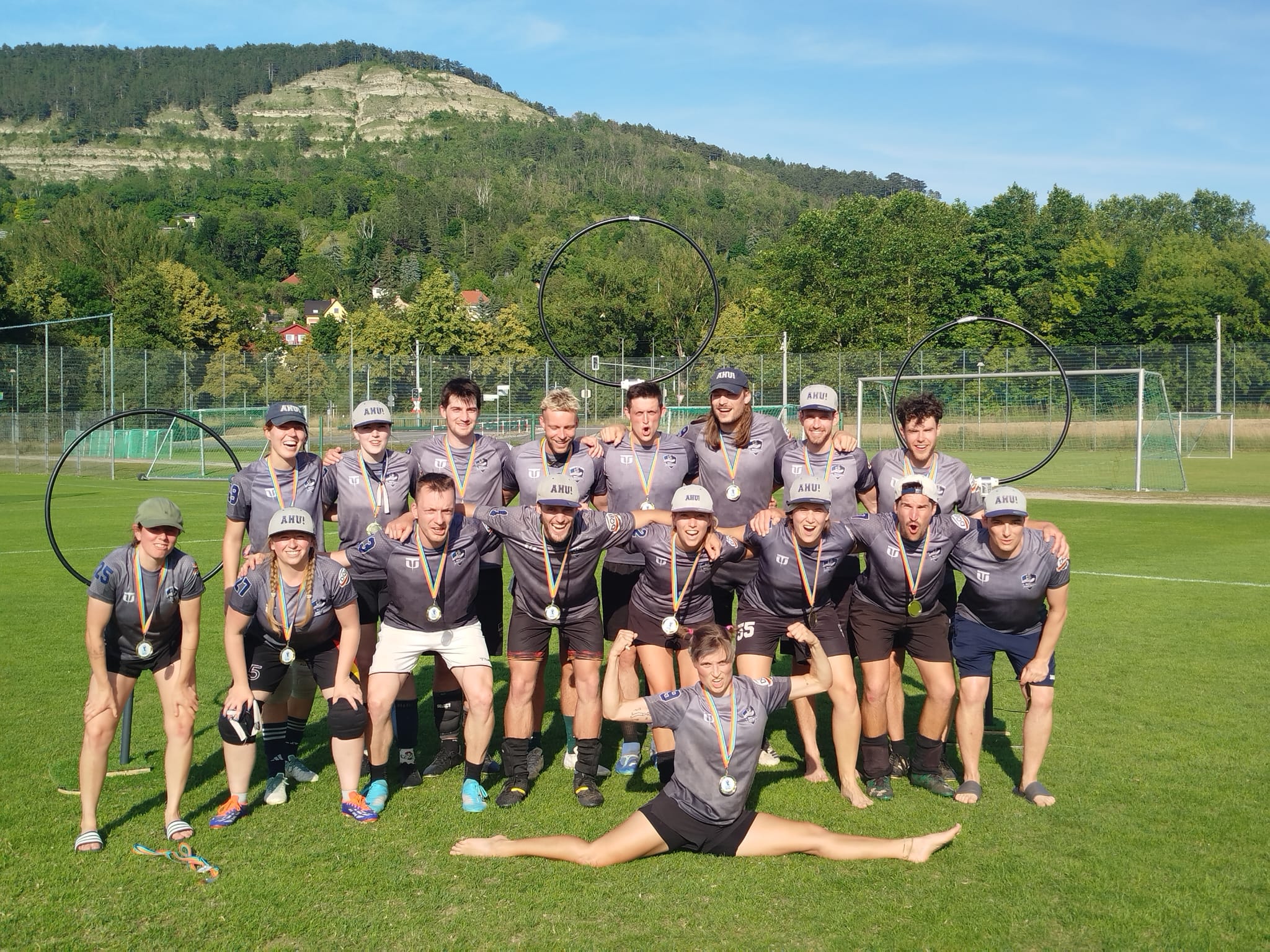 Rheinos nach dem Gewinn des DQP in Jena 2025